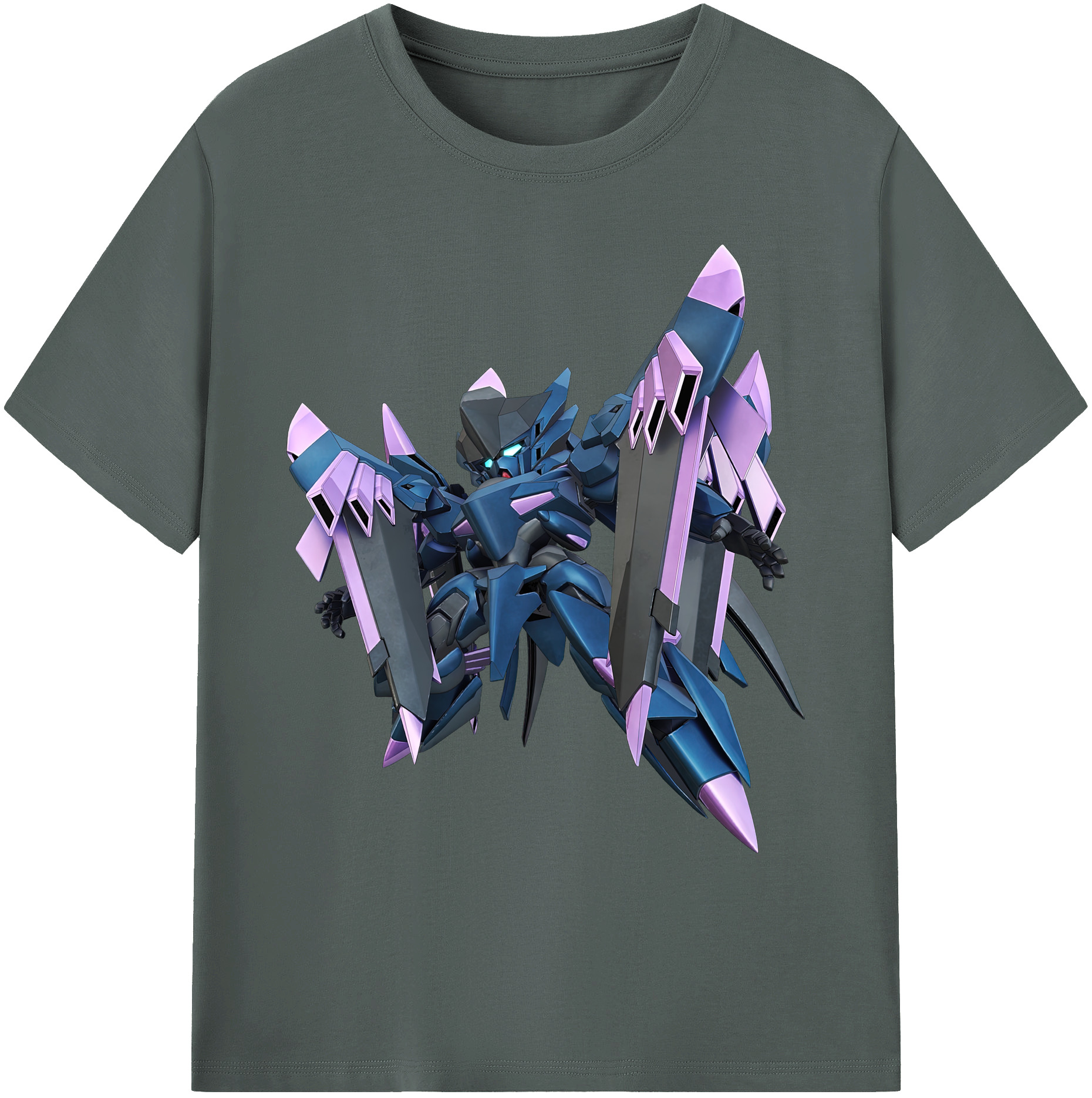 （画像用） 機動戦士ガンダム Mobile Suit Gundam 綿100％ メンズ半袖Tシャツ｜肌触りやわらか＆通気性